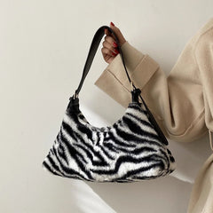 Half Moon Crossbody Bag for Women, Shoulder Handbag