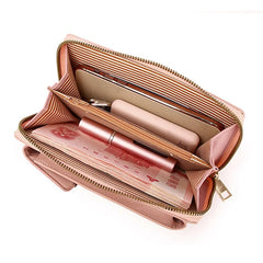 Small Crossbody Bag Women's Pu Leather Shoulder Purses Ladies Phone Clutches