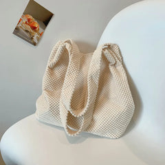 Knitting Women's Shoulder Bag Crossbody Bag Bucket Handbag
