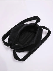 Knitting Women's Shoulder Bag Crossbody Bag Bucket Handbag