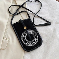 Mini Canvas Mobile Phone Bag Ladies Small Bag All-match Female Bag