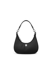 Nylon Crossbody Bag Half Moon Handbag