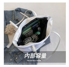 Nylon Women's Shoulder Bag Crossbody Bag Large Flap Handbag
