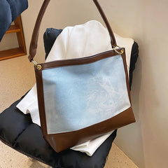 Women's Crossbody Bag Bucket Handbag