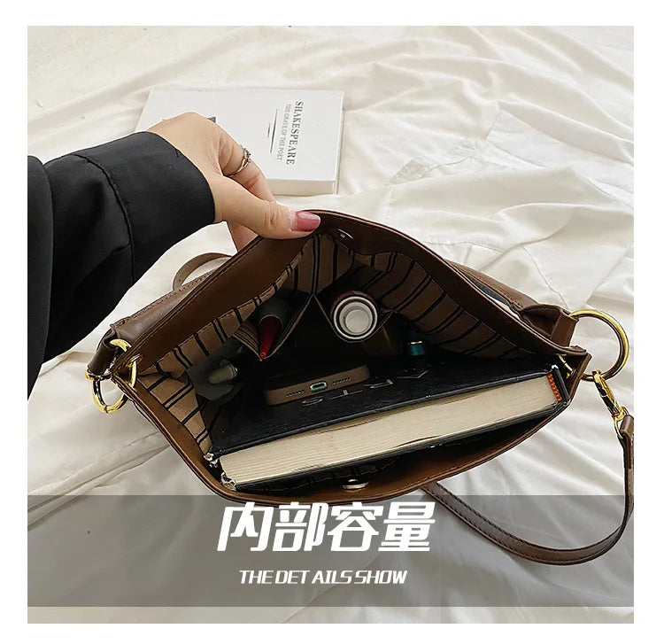 Women's Crossbody Bag Bucket Handbag