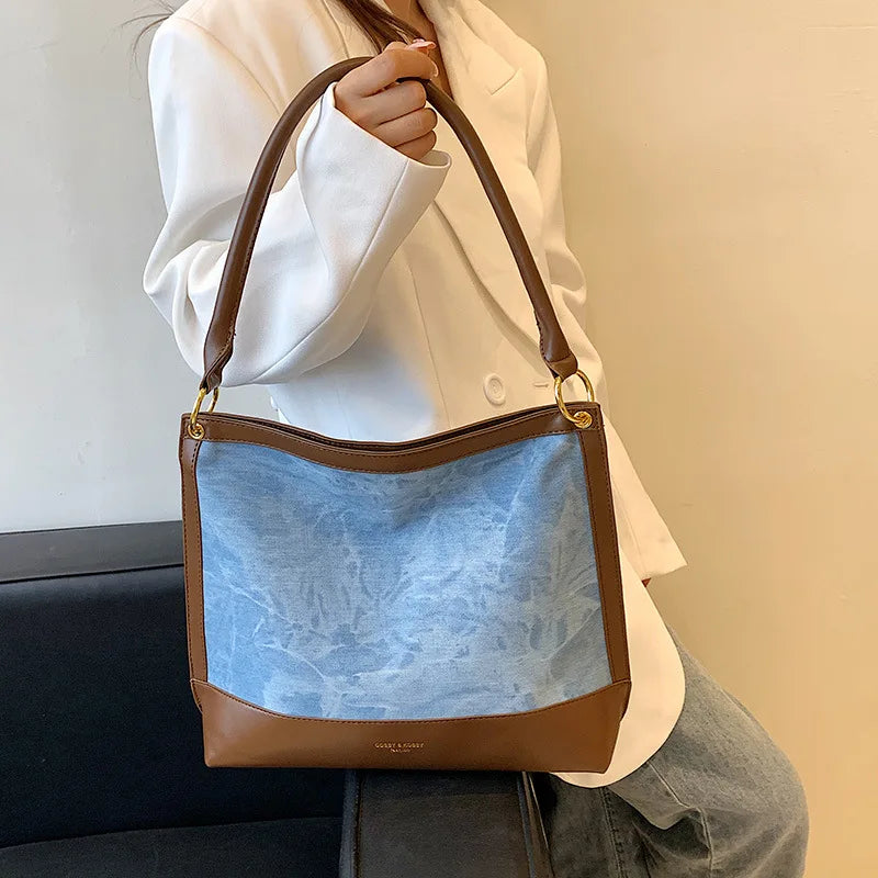 Women's Crossbody Bag Bucket Handbag