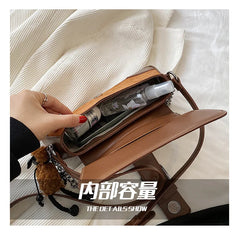 PU Leather Crossbody Shoulder Bag Chain Handbag