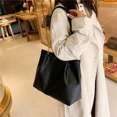 PU Leather Women's Shoulder Bag Chain Crossbody Bag Handbag