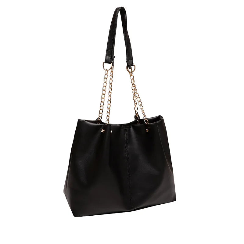 PU Leather Women's Shoulder Bag Chain Crossbody Bag Handbag