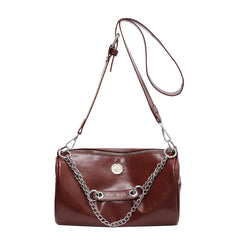 PU Leather Women's Shoulder Bag Chain Crossbody Bag Pillow Handbag