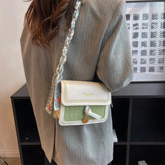 PU Women's Shoulder Bag Lock Crossbody Handbag