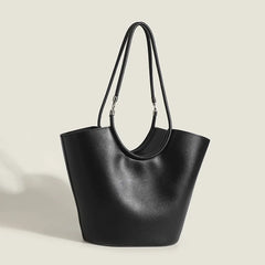 PU Leather Women's Shoulder Bag Crossbody Bucket Handbag