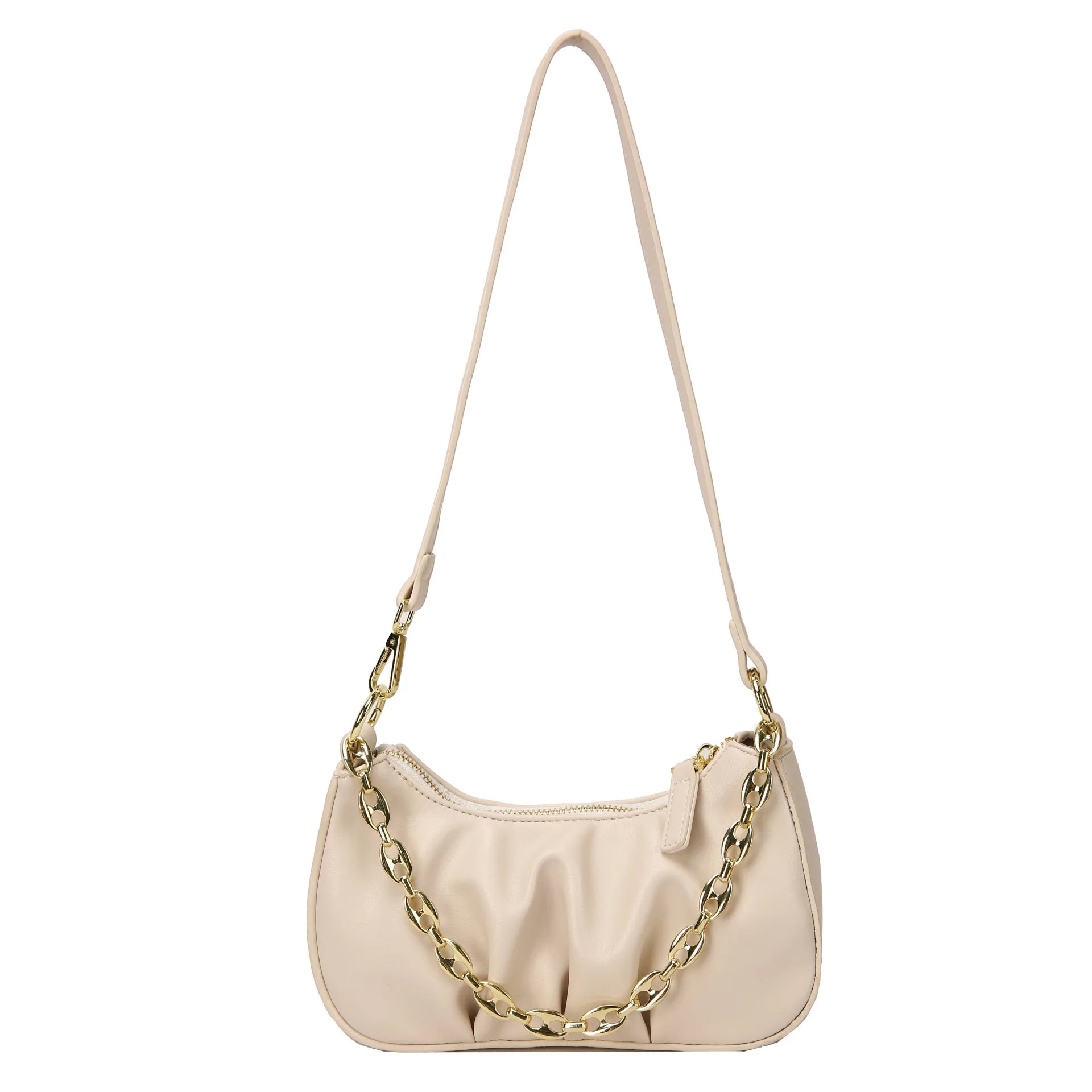 PU Leather Small Square Crossbody Bag for Women