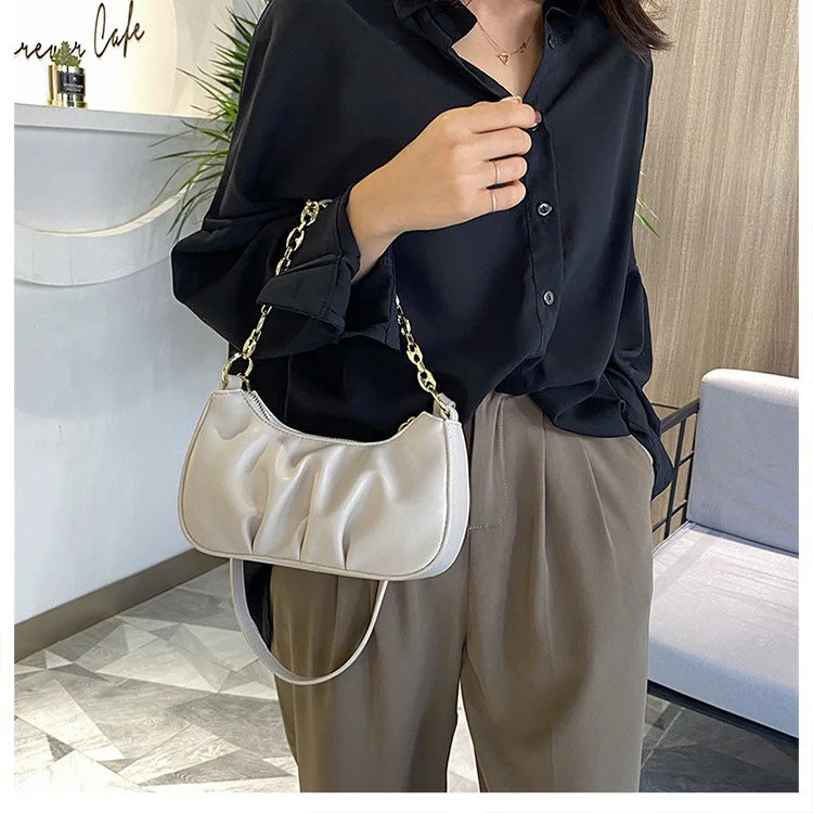 PU Leather Small Square Crossbody Bag for Women