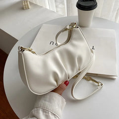 PU Leather Small Square Crossbody Bag for Women