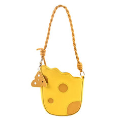 PU Leather Women's Shoulder Bag Tassel Crossbody Bag Handbag