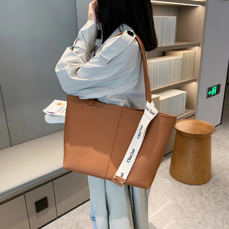 Tassel Crossbody Shoulder Bag Large Handbag
