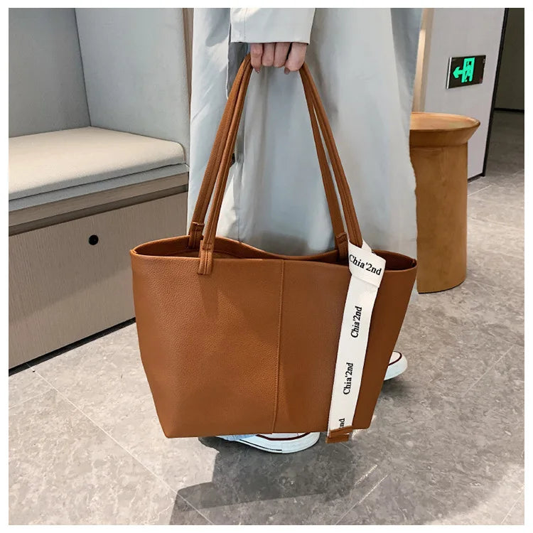 Tassel Crossbody Shoulder Bag Large Handbag