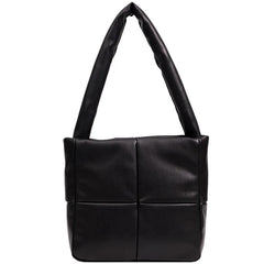 Plaid Quilted Women's Shoulder Bag Handbag Small Square Crossbody Bag