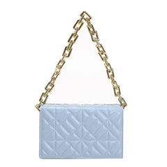 Plaid Quilted Women's Shoulder Bag Chain Crossbody Flap Handbag