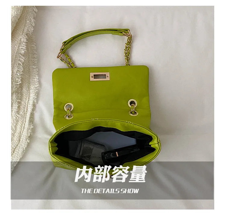 Quilted Women's Shoulder Bag Chain Crossbody Bag