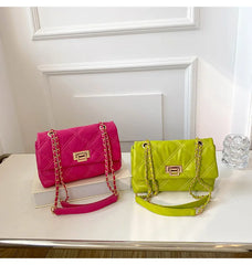 Quilted Women's Shoulder Bag Chain Crossbody Bag