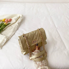Quilted Women's Shoulder Bag Chain Crossbody Bag
