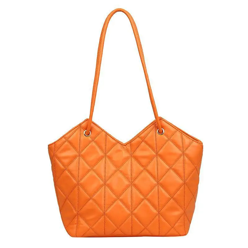 Plaid Quilted Women's Shoulder Bag Crossbody Handbag