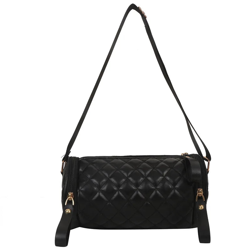 Plaid Quilted Women's Shoulder Bag Crossbody Bag Handbag