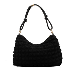 Polyester Women's Shoulder Bag Handbag Small Square Crossbody Bag