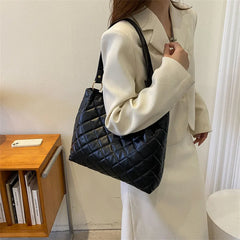 Quilted Padding Women's Shoulder Bag Crossbody Bag
