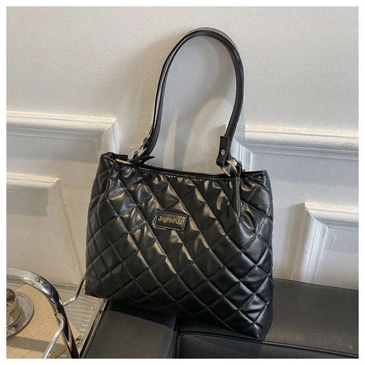 Quilted Padding Women's Shoulder Bag Crossbody Bag