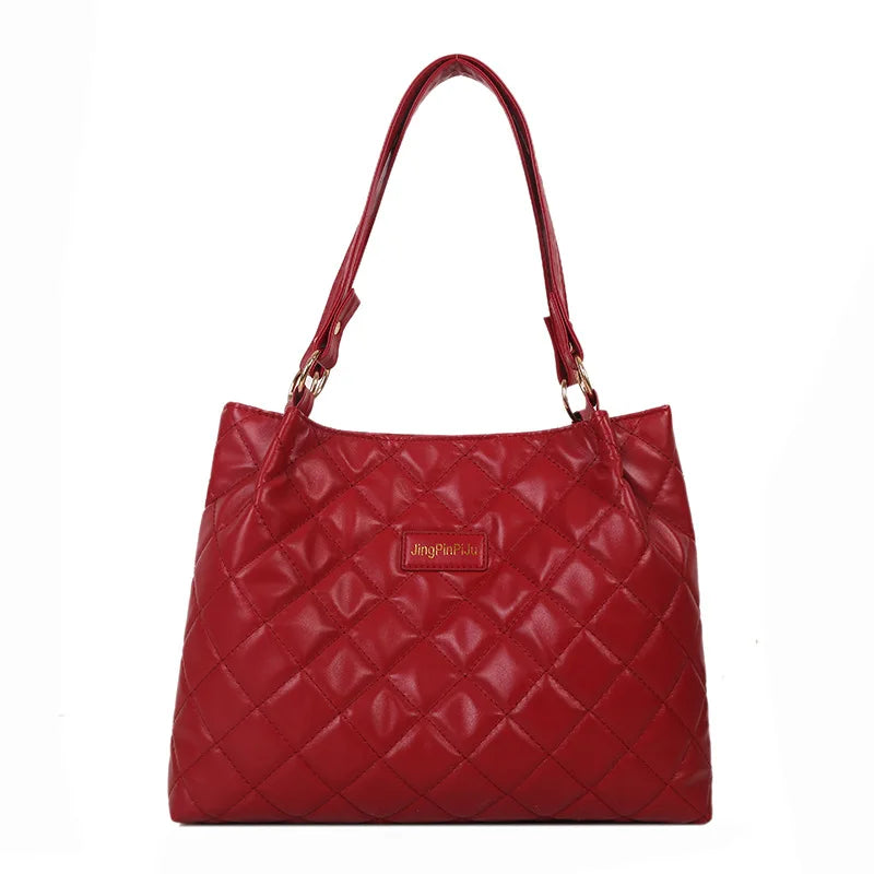 Quilted Padding Women's Shoulder Bag Crossbody Bag