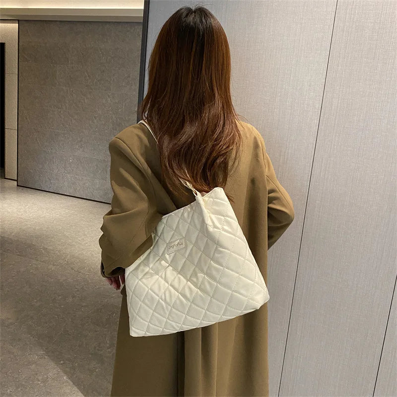 Quilted Padding Women's Shoulder Bag Crossbody Bag