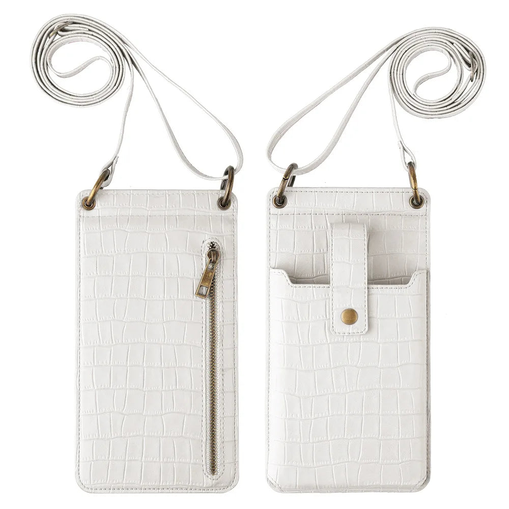 Stone Pattern Mini Crossbody Messenger Bag for Women