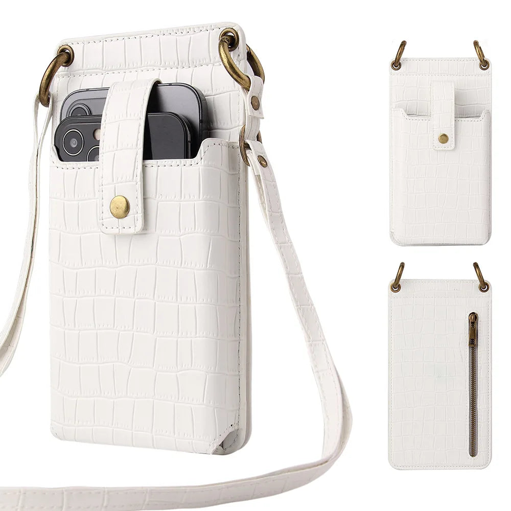 Stone Pattern Mini Crossbody Messenger Bag for Women