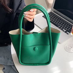Pu Leather Tote Handbag For Women Ladies Crossbody Shoulder Bag