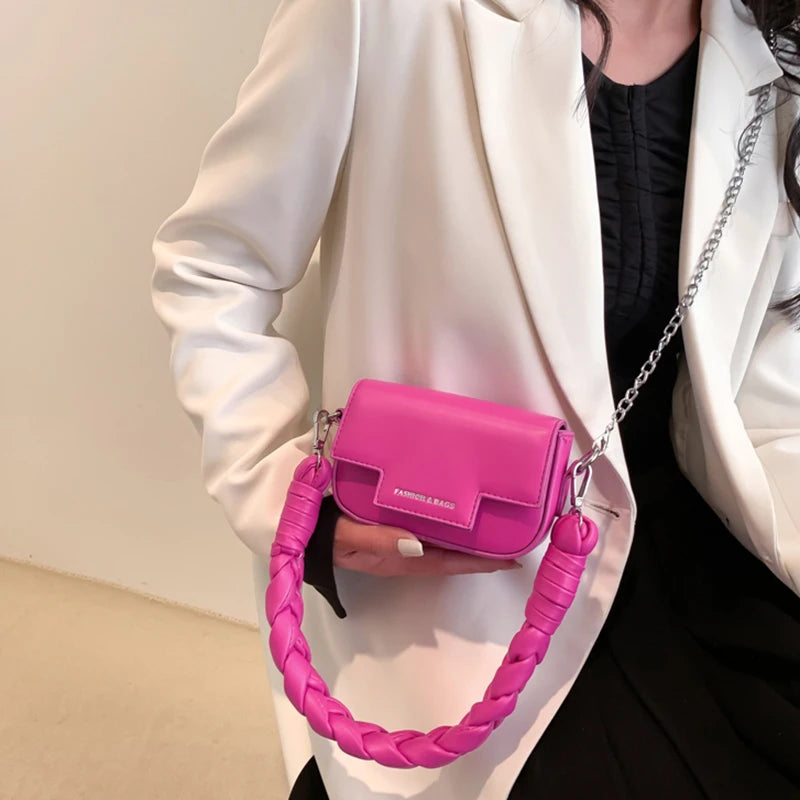 Women Mini Crossbody Bags Small Handbag Shoulder Bags Lady Chain Messenger Bags
