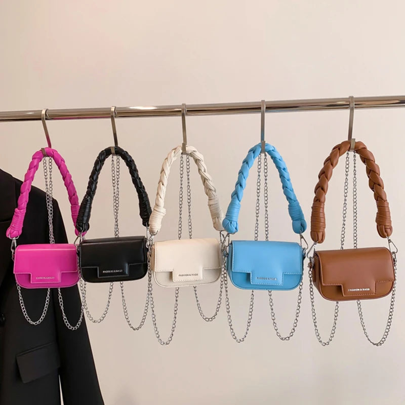 Women Mini Crossbody Bags Small Handbag Shoulder Bags Lady Chain Messenger Bags