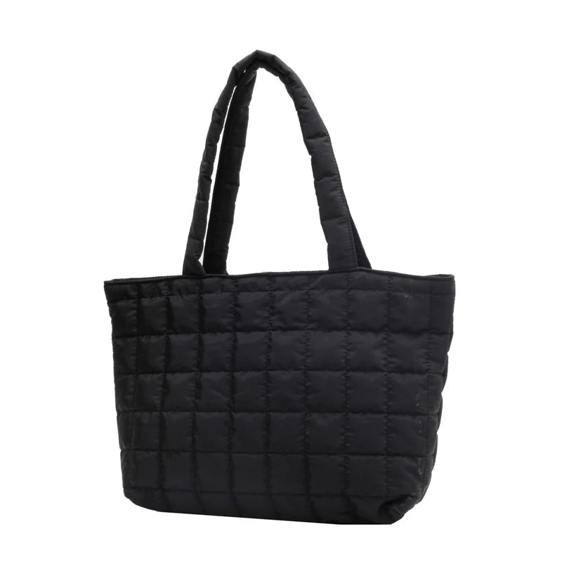 Autumn Winter Women Tote Bag High Nylon Female Handbags