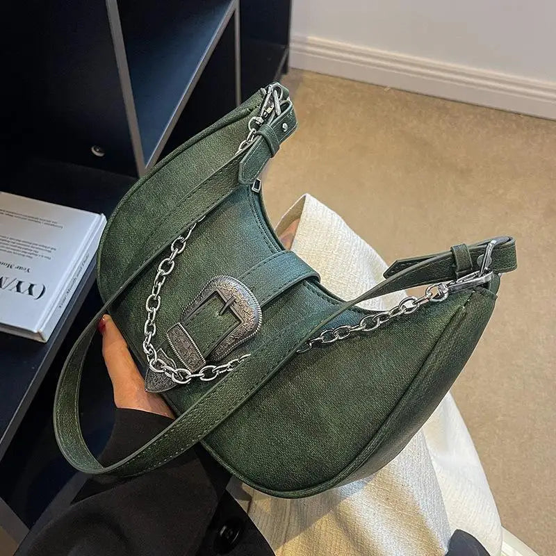 Women's Small Underarm Bag Shoulder Bags Pu Leather Crossbody Bag