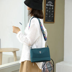 Small Women's Crossbody Bag Nylon Girl Purse Phone Bag Daily Messenger Bag