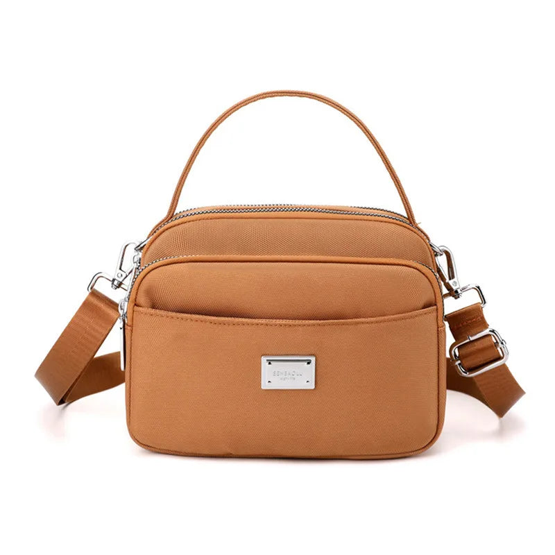 Small Women's Nylon Shoulder Bag CrossBody Tote Purse Phone Daily Messenger