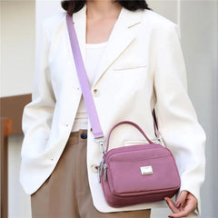 Small Women's Nylon Shoulder Bag CrossBody Tote Purse Phone Daily Messenger