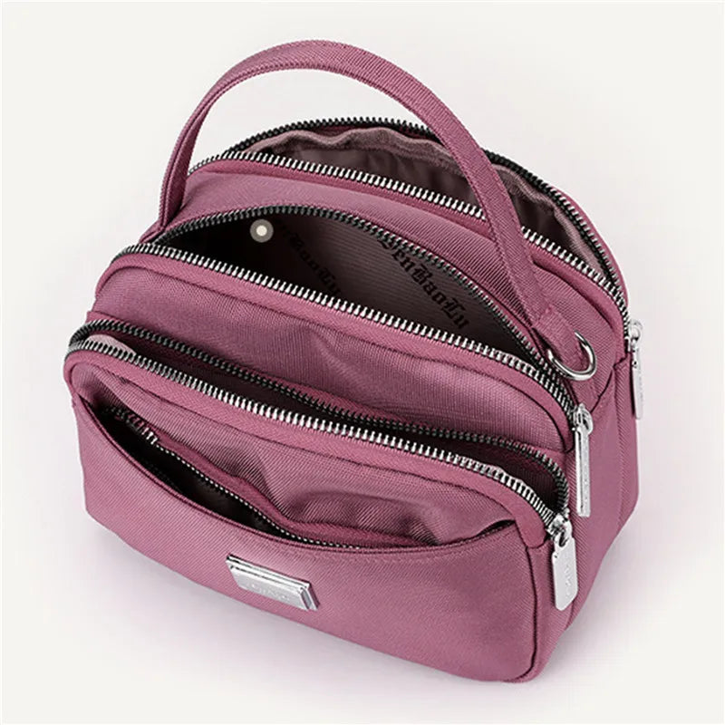 Small Nylon Women's Shoulder Bag Crossbody Tote Purse Messenger Daily Girls Bag
