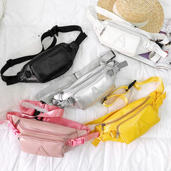 Women's Leather Fanny Pack Crossbody Bag Purse