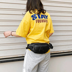 Women's Leather Fanny Pack Crossbody Bag Purse