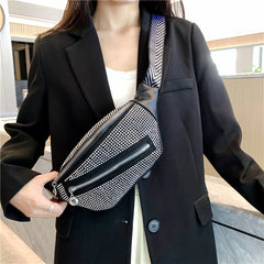 Diamond Studded Women's Fanny Pack Belt Bag