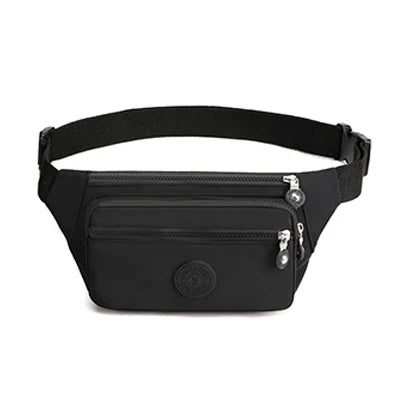 Women's Nylon Waist Pack Casual Travel Shoulder Purse
