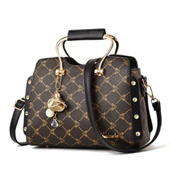Vintage Leather Messenger Bag for Women, Handbag Ladies Hand Bags